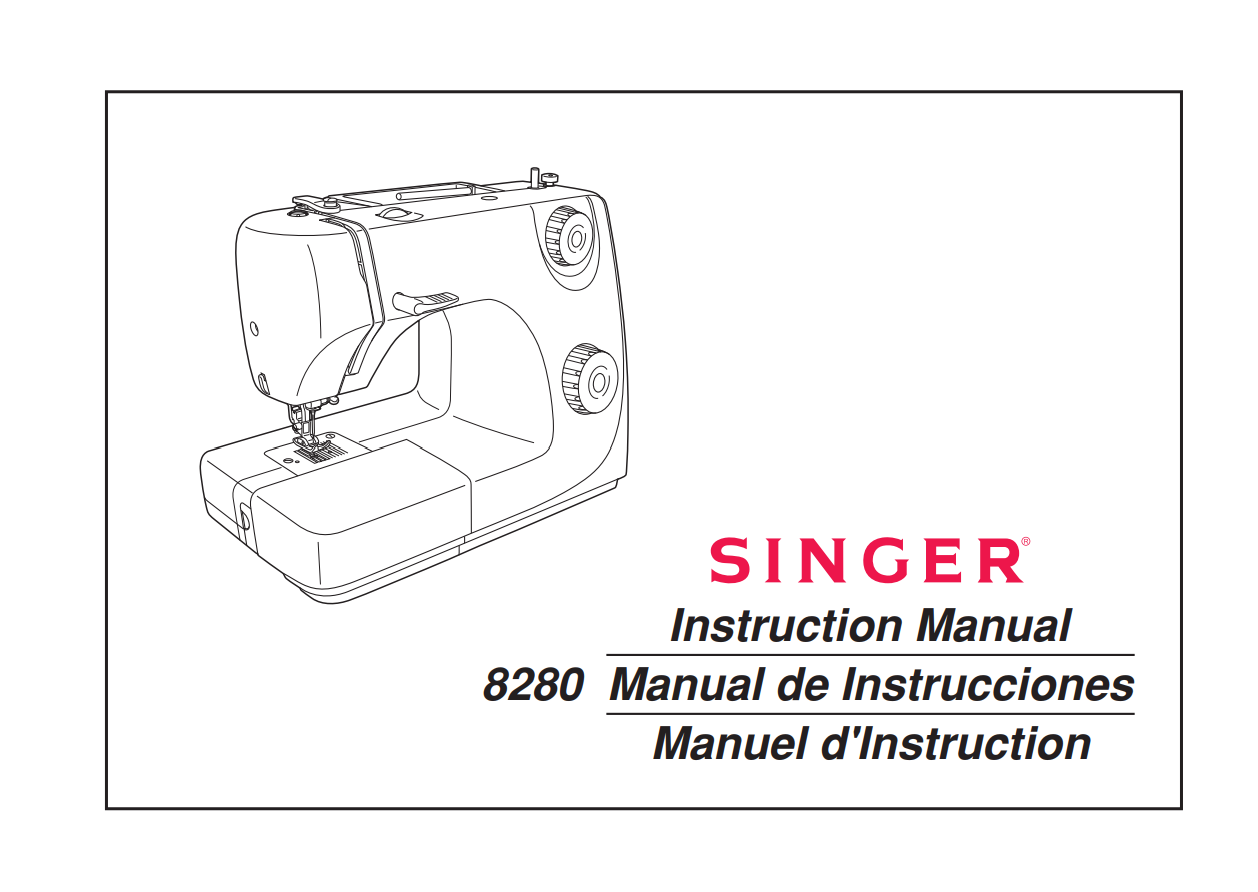 Instruction Manual, Singer - mrsewing