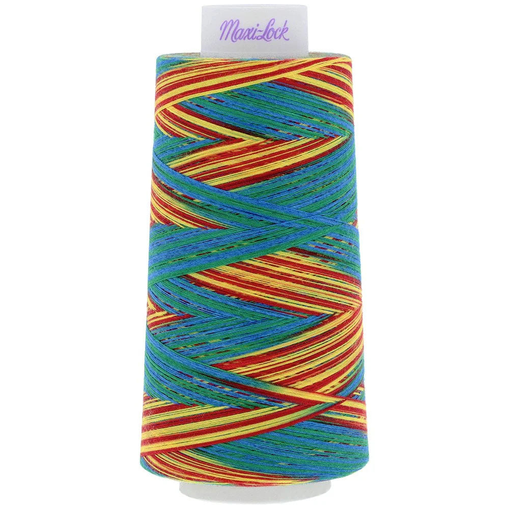 Maxi-Lock Swirls Variegated Thread