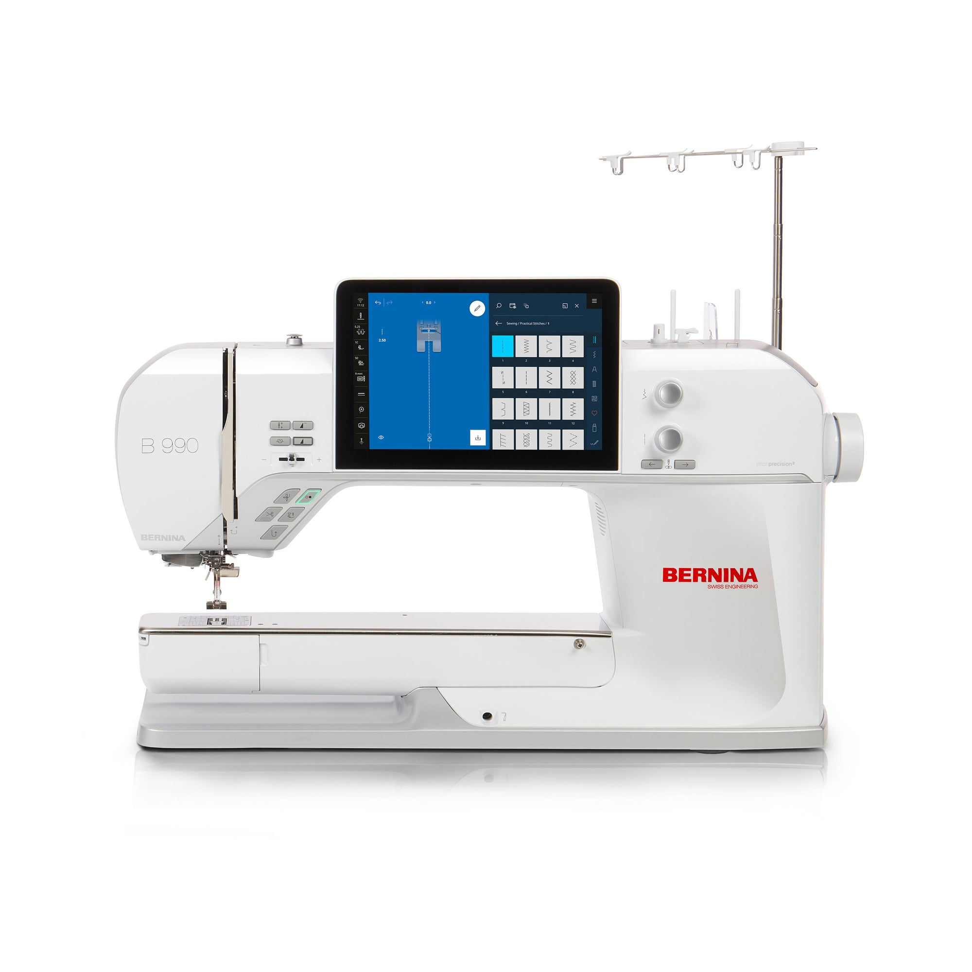 (A) Bernina B990E Sewing and Embroidery Machine