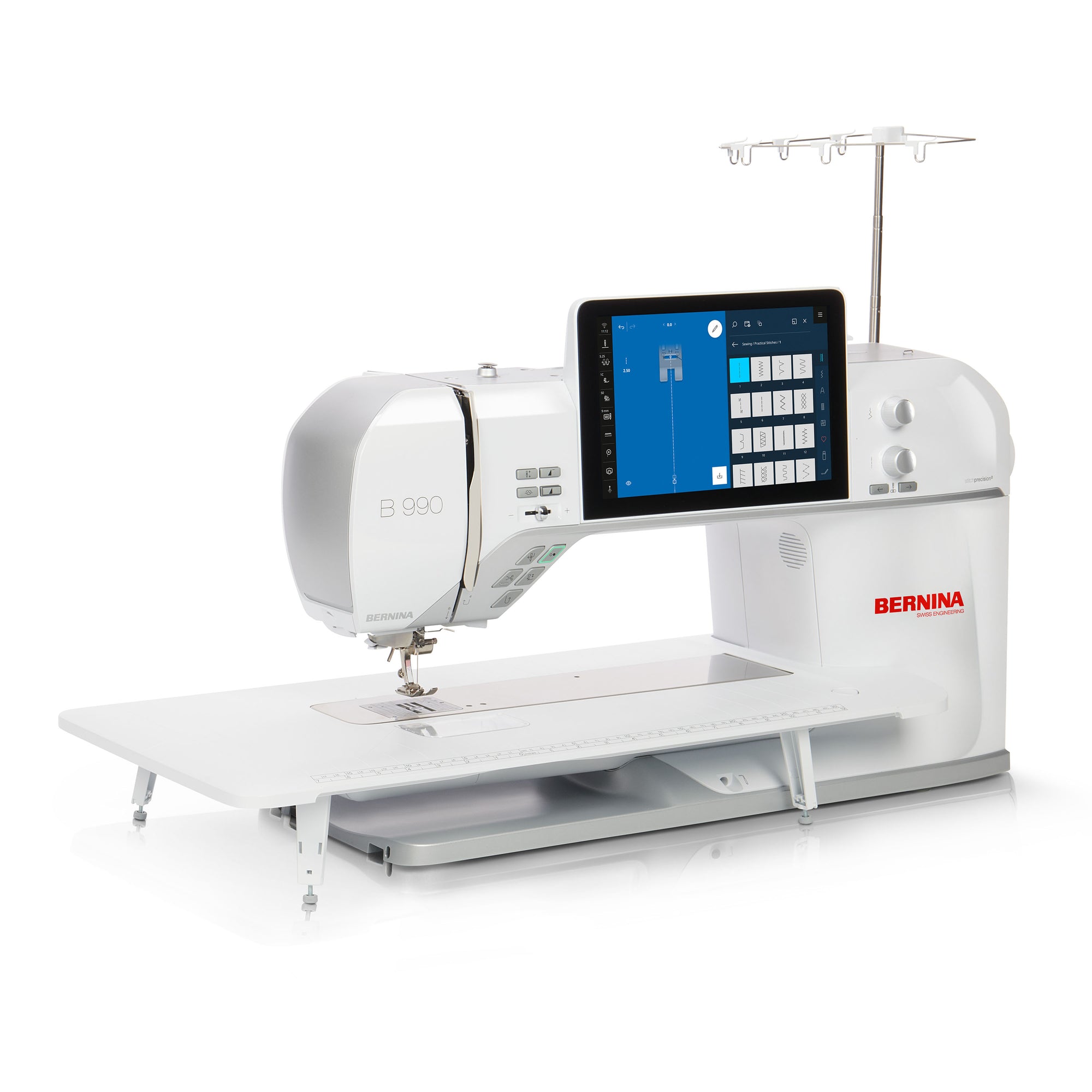 (A) Bernina B990E Sewing and Embroidery Machine