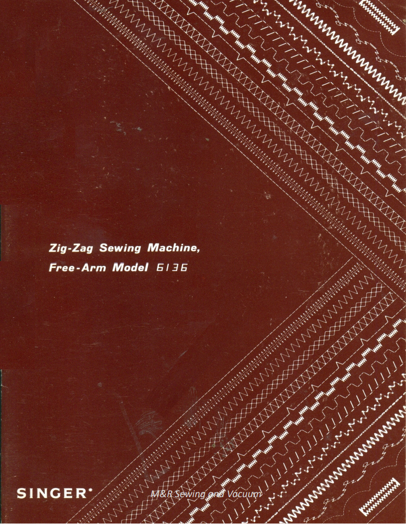 Instruction Manual, Singer 6136 - mrsewing