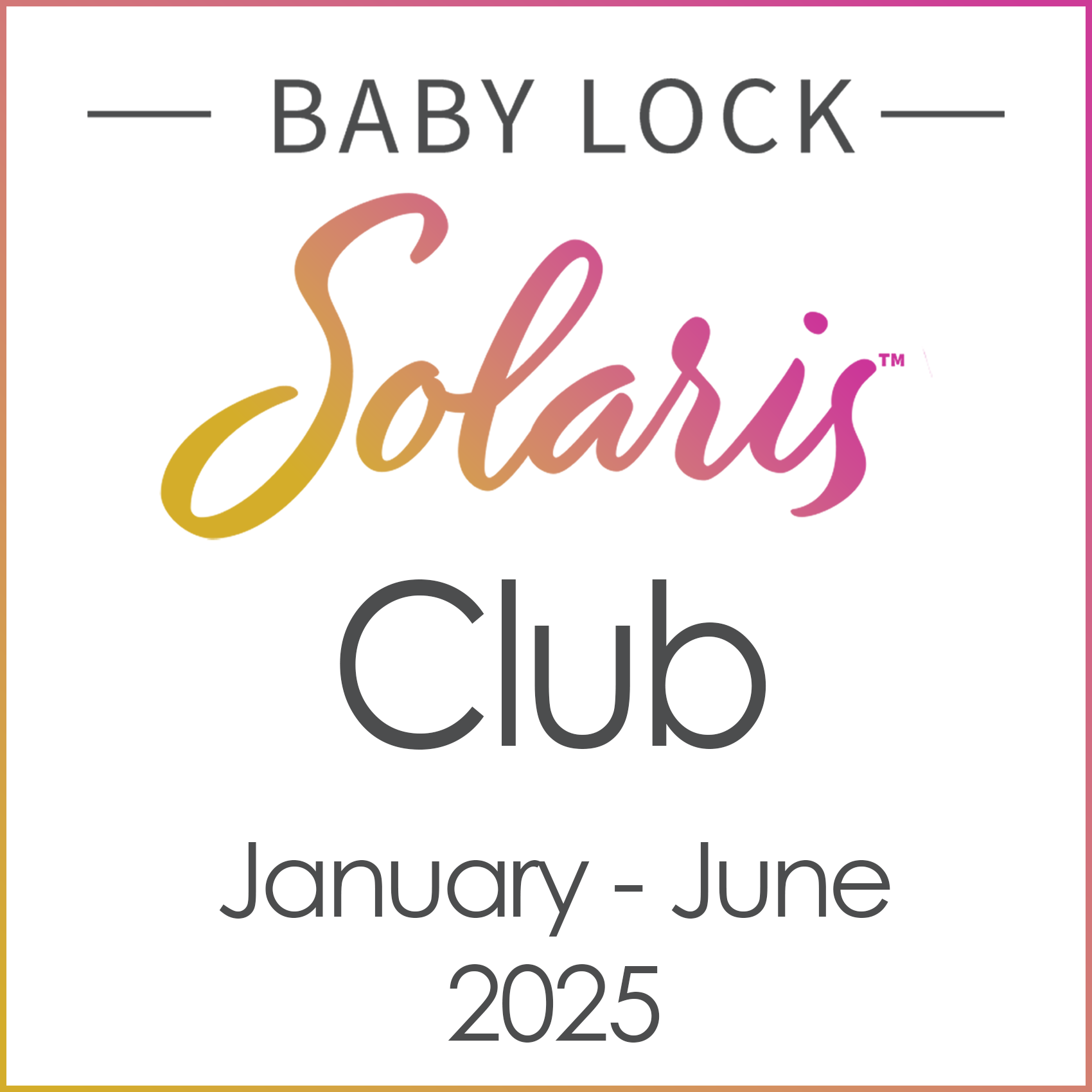 Solaris Club - January - June 2025