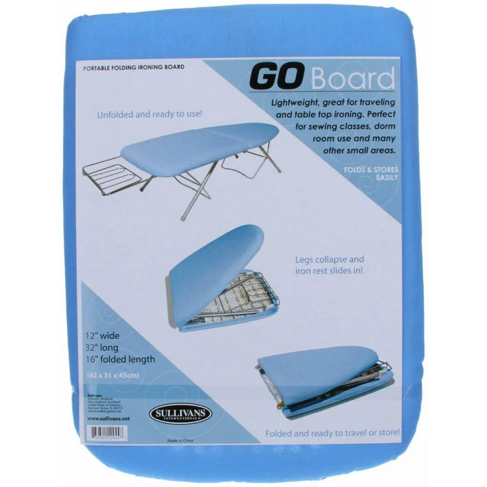 Portable GO Board Ironing Board