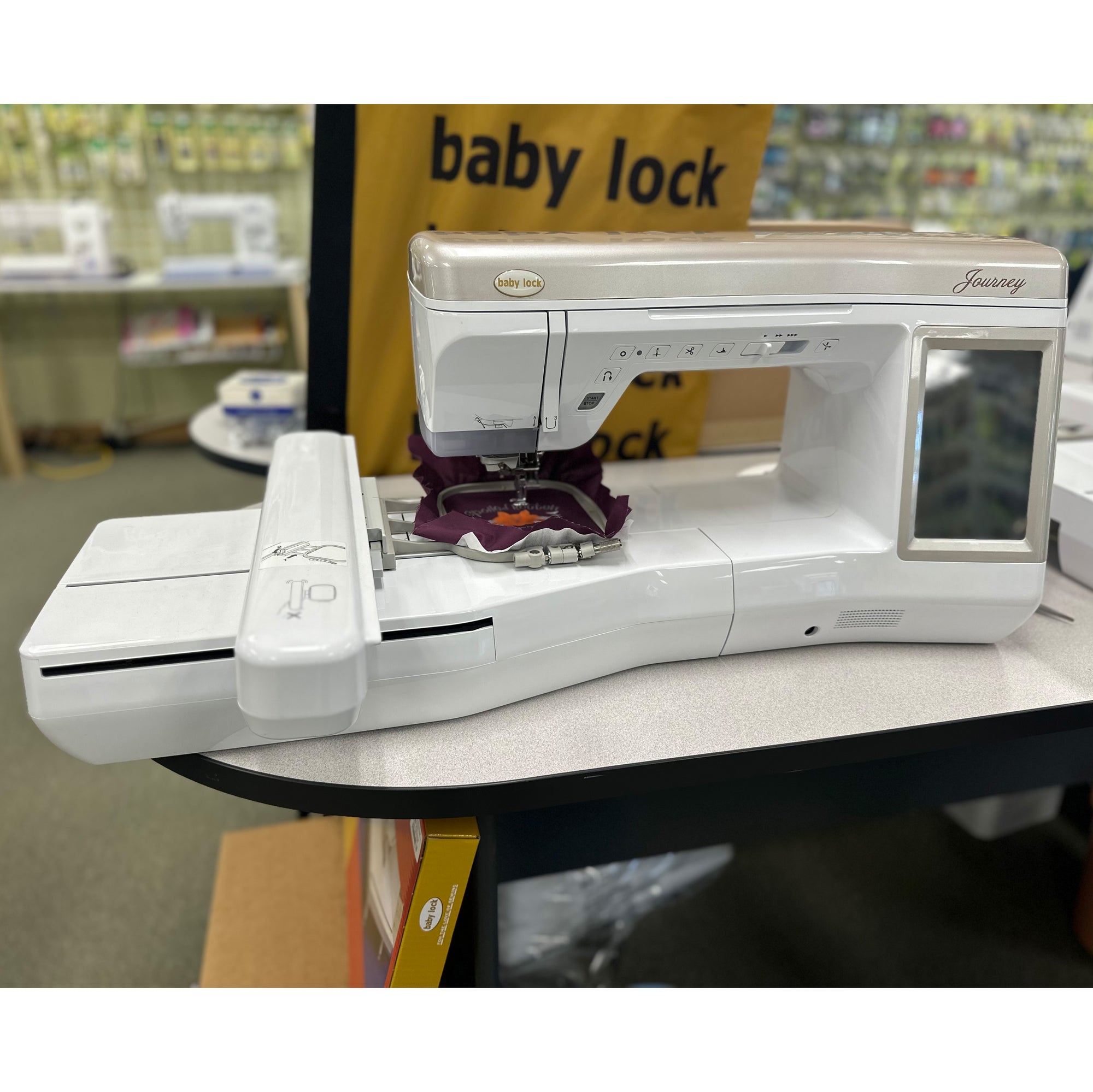 USED Baby Lock Journey Sewing and Embroidery Machine