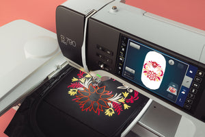 (B) Bernina 790E Pro Sewing and Embroidery Machine