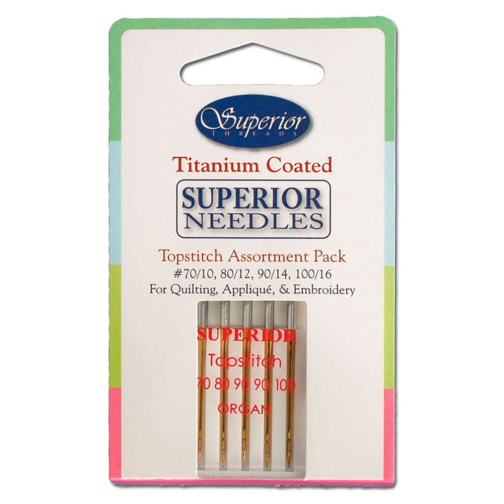 Superior Titanium-coated Topstitch Assortment Pack