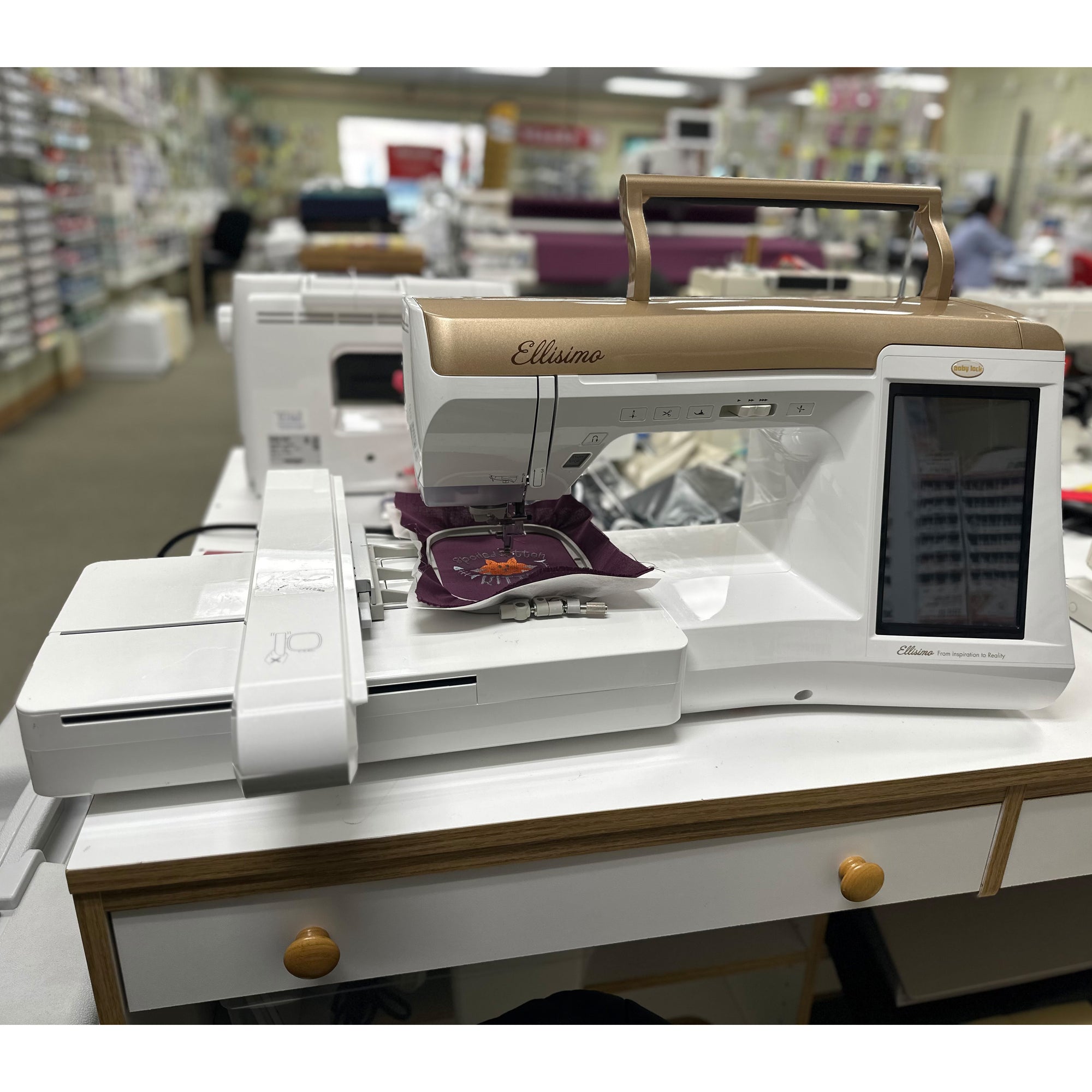 USED Baby Lock Ellisimo Sewing and Embroidery Machine