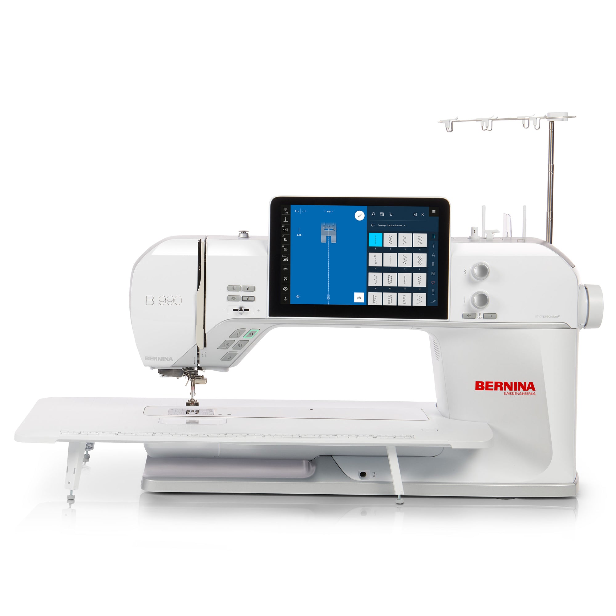 (A) Bernina B990E Sewing and Embroidery Machine