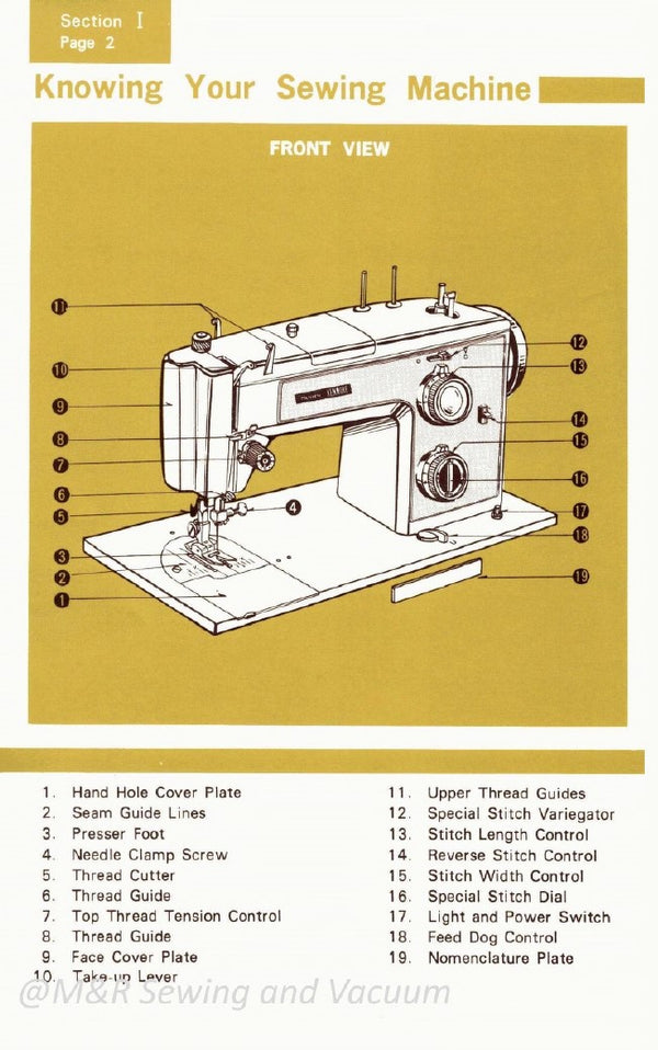 Vintage Sewing Machines: Kenmore 17881