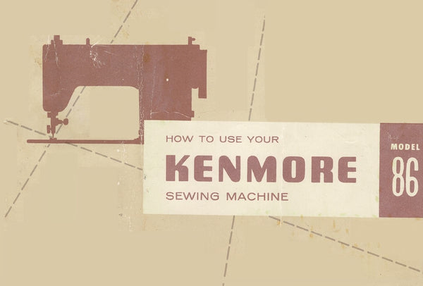 Instruction Manual, Kenmore 1218 - mrsewing