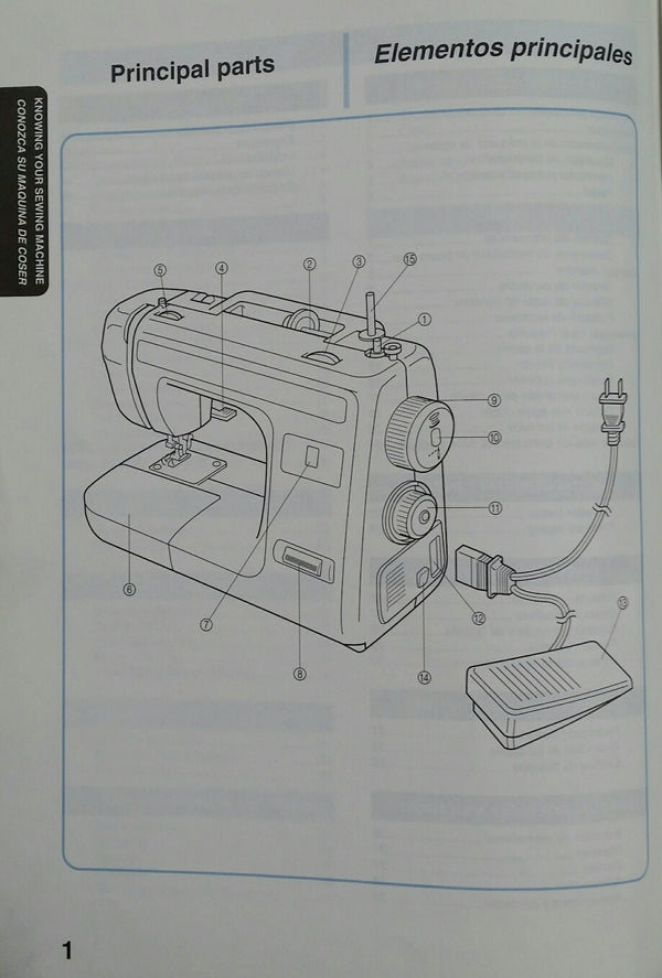 Brother XL3010 Instruction Book mrsewing