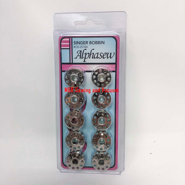 Singer 15-Class Metal Bobbins - mrsewing