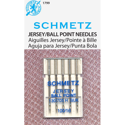 Schmetz Ball Point Jersey Machine Needles Size 10/70 5/Pkg