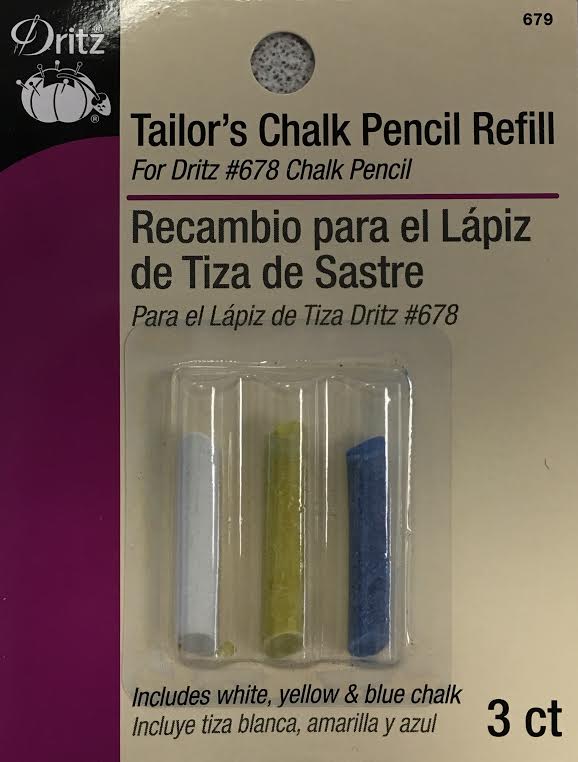 Tailor chalk pen with applicator, white color - TEXI 4040 WHITE