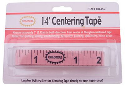 Colonial Longarm Centering Tape - 14ft - mrsewing