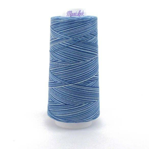 Maxi-Lock Swirls Variegated Thread - Blueberry Cobbler - mrsewing