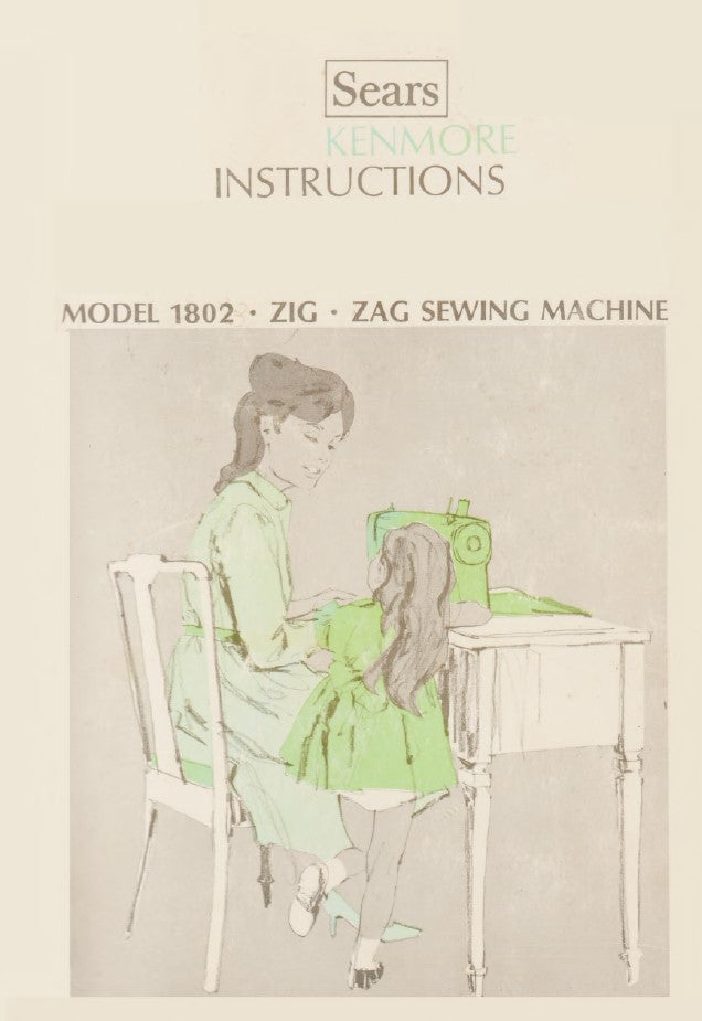 Instruction Manual, Kenmore 1341 - mrsewing